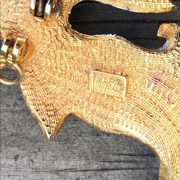 SOLD -Vintage Judy Lee Pendant Pin - Picture 3 of 3